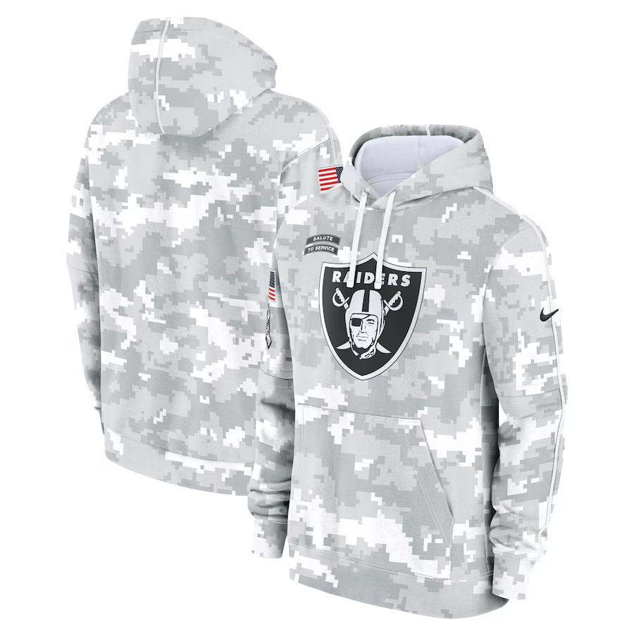 Youth Oakland Raiders 2024 Nike NFL hoodie->->